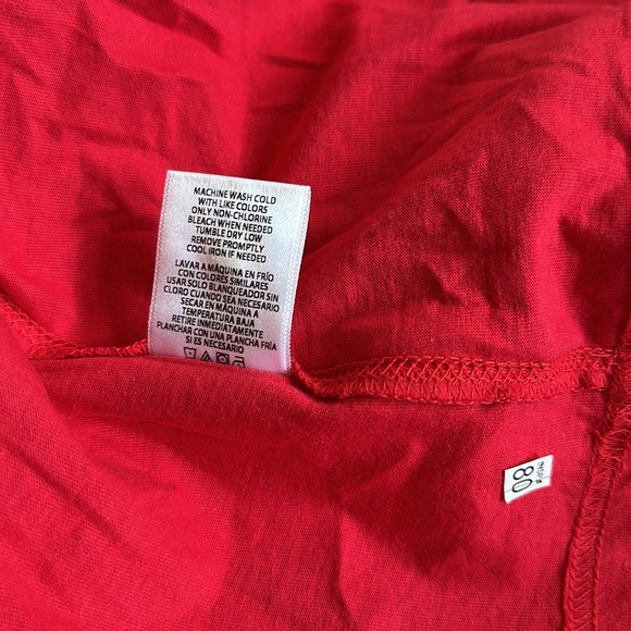 Vintage Deadstock 1990s Red White Blue Summer in USA Patriotic Tank Top KMart - Picture 11 of 11